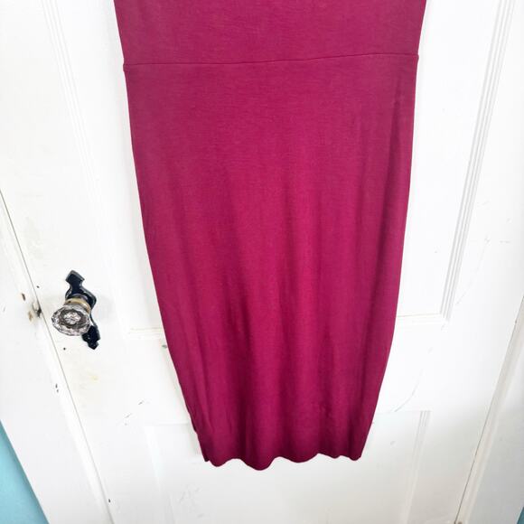 Anthropologie Bailey 44 Knotted Cutout Fitted Bodycon Strerchy Dress Size Medium - Picture 15 of 16